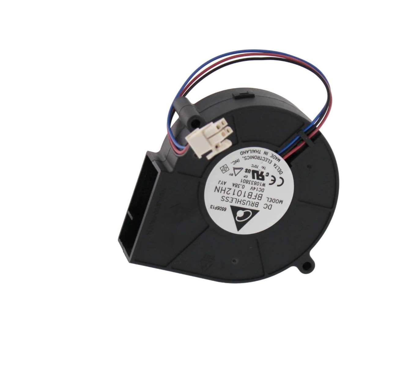 W10846539 - Genuine OEM Whirlpool Refrigerator Evaporator Fan Motor